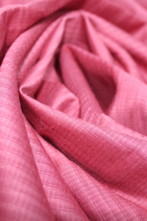 Rose Pink PV Berlin Fabric 80% Viscose 20% Polyester | 90 GSM Woven Ladies Western Top Fabric | 58 Inch Width