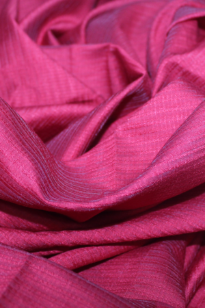 Raspberry Pink PV Berlin Fabric 80% Viscose 20% Polyester | 90 GSM Woven Ladies Western Top Fabric | 58 Inch Width