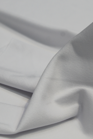 Arctic White Valentino Fabric 100% Polyester | 200 GSM Knitted Men's T-Shirt & Sports Wear Fabric | 60 Inch Width