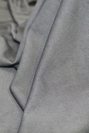 Steel Grey Valentino Fabric 100% Polyester | 200 GSM Knitted T-Shirt, Sports Wear & Night Wear Fabric | 60 Inch Width