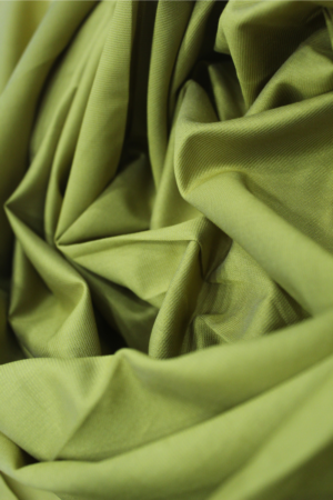 Moss Green Poly Viscose Gadwal Fabric 80% Viscose 20% Polyester | 80 GSM Woven Ladies Western Top Fabric | 58 Inch Width