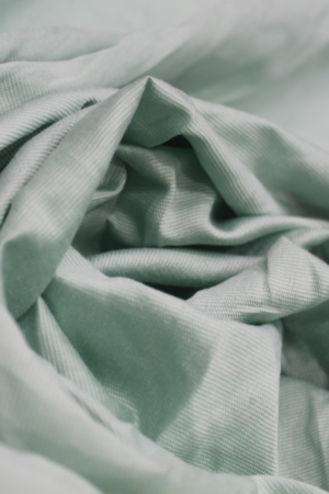 Misty Sage Poly Viscose Gadwal Fabric 80% Viscose 20% Polyester | 80 GSM Woven Fabric for Ladies Wear & Western Tops | 58 Inch Width