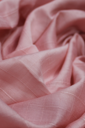 Blush Pink Dhurandhar Fabric 100% Polyester | 60 GSM Woven Fabric for Indian Traditional Wear, Scarves & Dupattas | 44 Inch Width