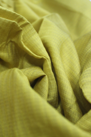 Mustard Yellow PV Berlin Fabric 80% Viscose 20% Polyester | 90 GSM Woven Ladies Western Top Fabric | 58 Inch Width
